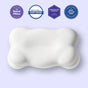Dakia Sleep Cloudalign Ergonomic Cervical Pillow Dual-Height Memory Foam with Cooling Pillowcase for Side Back & Stomach Sleeper